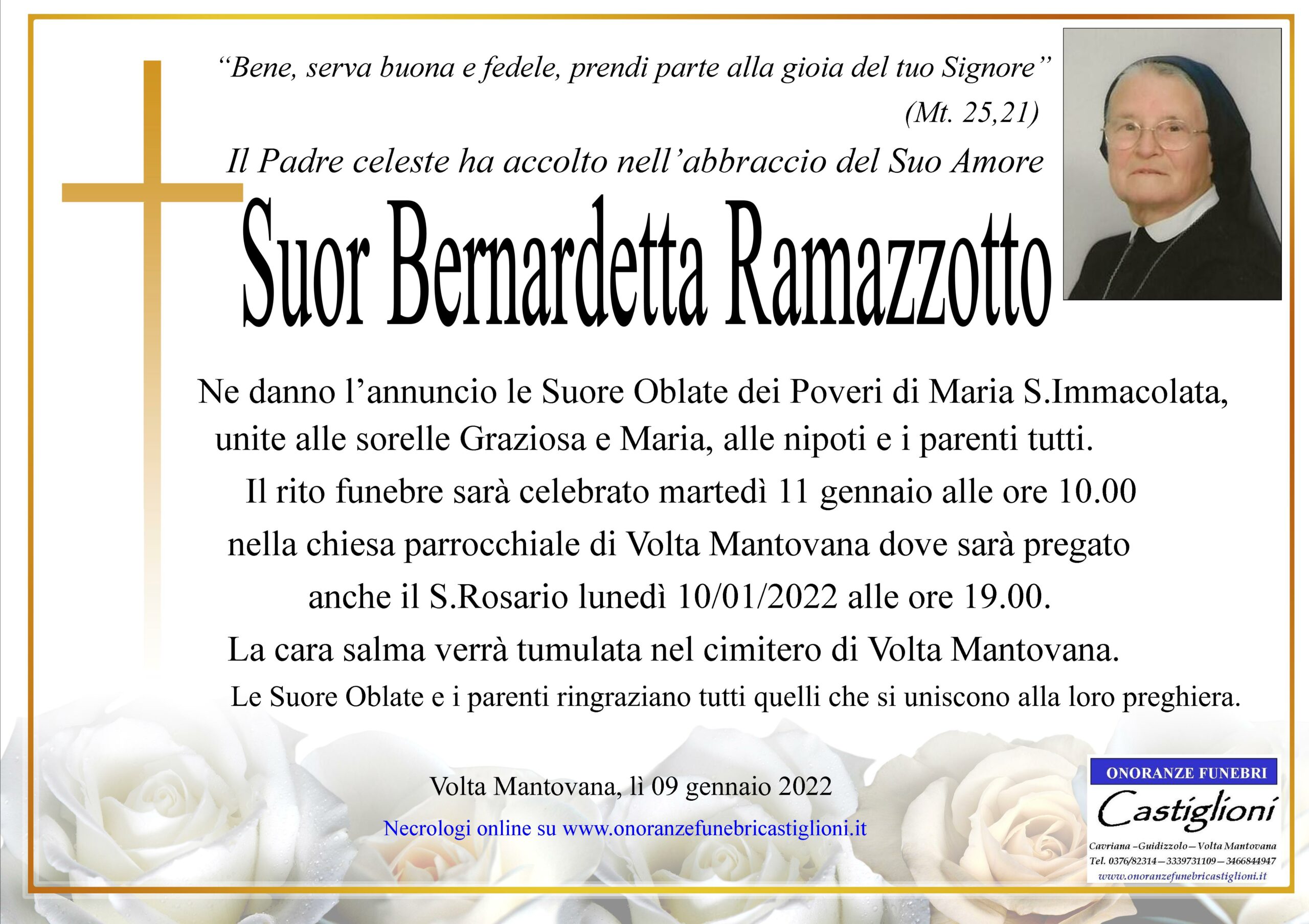 Suor Bernardetta Ramazzotto