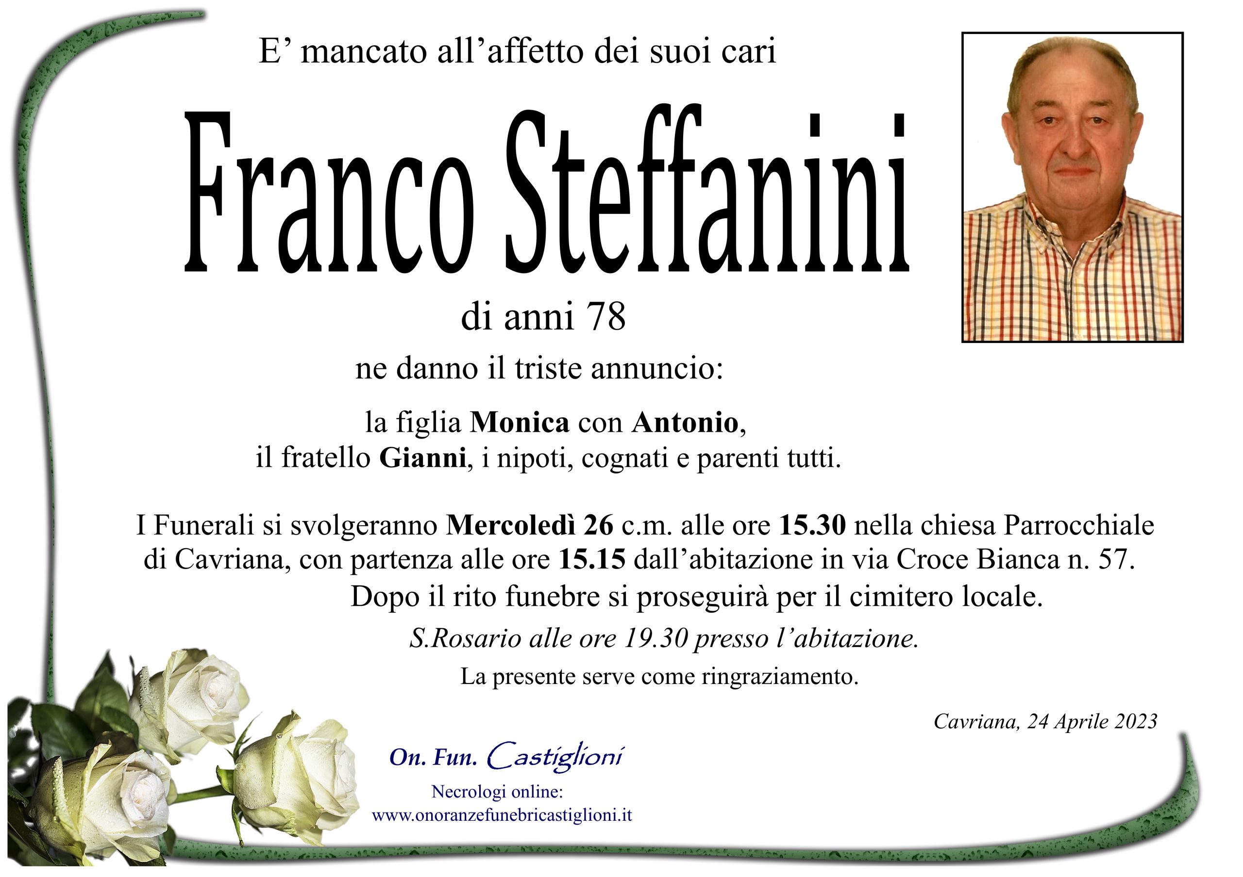 Scopri di più sull'articolo Franco Steffanini