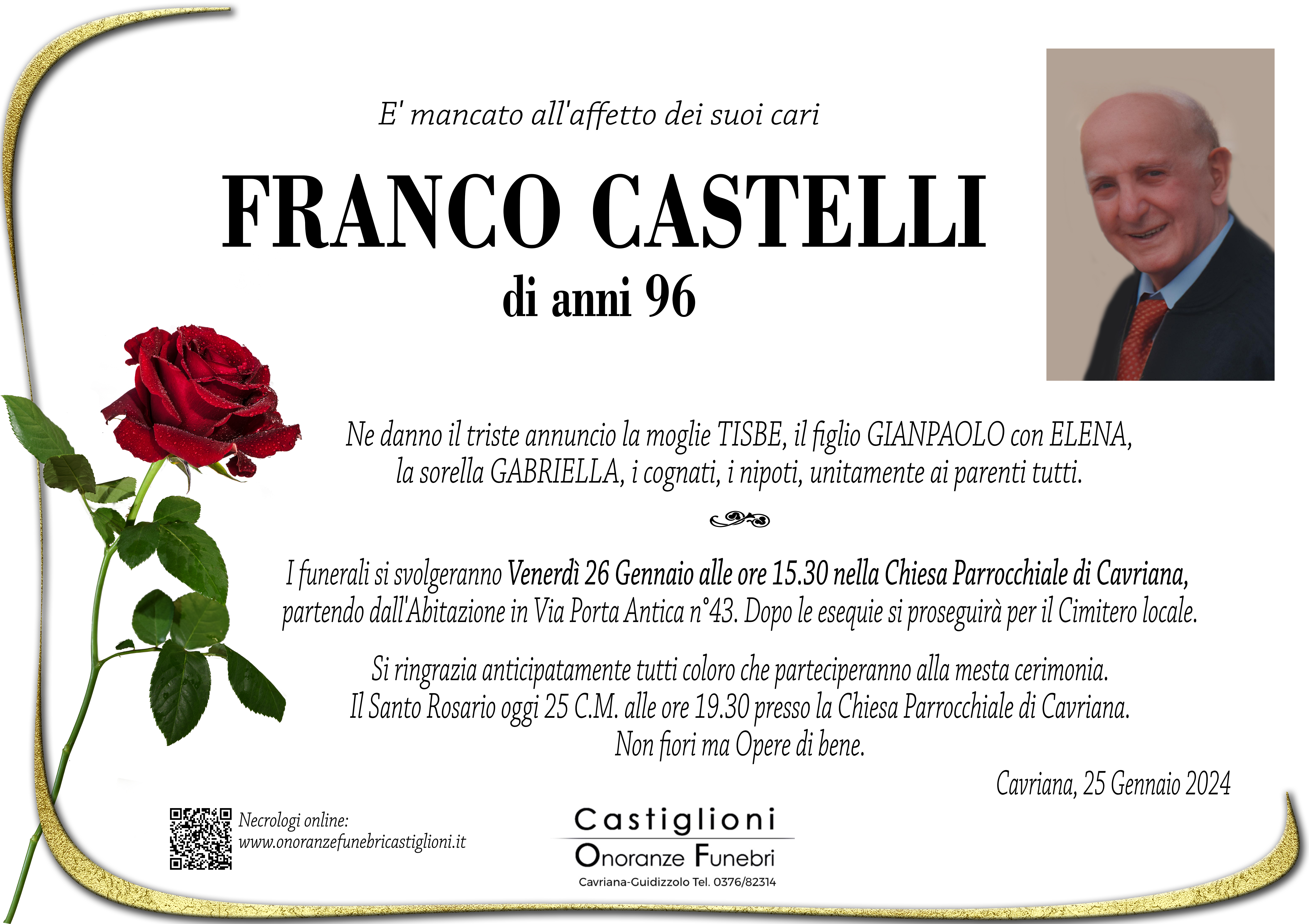Scopri di più sull'articolo Franco Castelli
